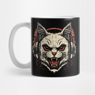 Death Metal Cat Mug